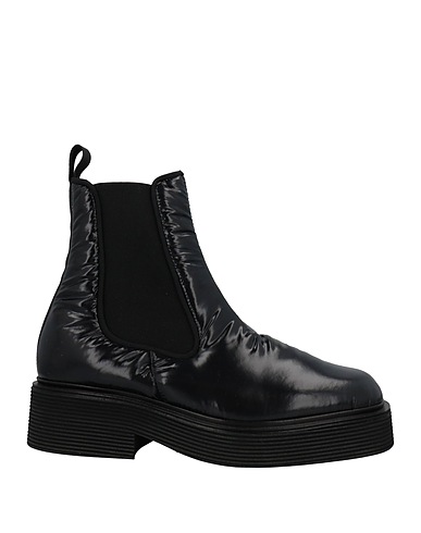MARNI Ankle boot Black Textile fibres