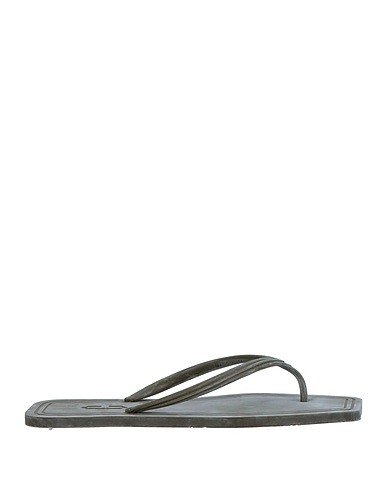 CARLOTHA RAY Flip flops Military green 100% Natural rubber