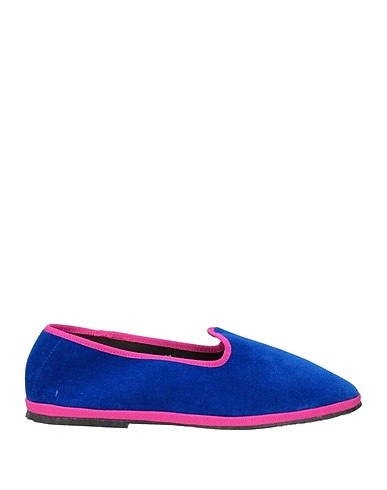 HABILLÉ Loafers Bright blue Textile fibres