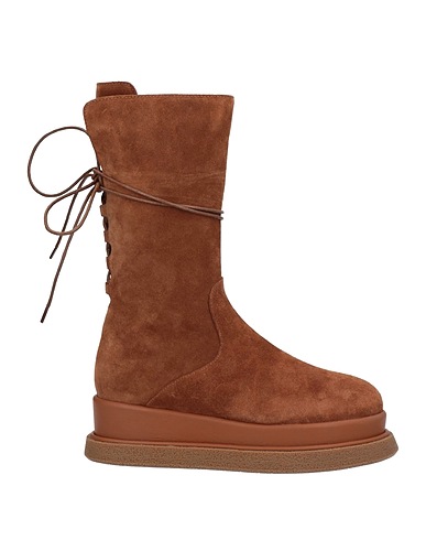 181 Stiefel Kamel Leder, Kalbsleder