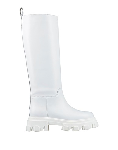 DEBUTTO DONNA Stivali Bianco Pelle