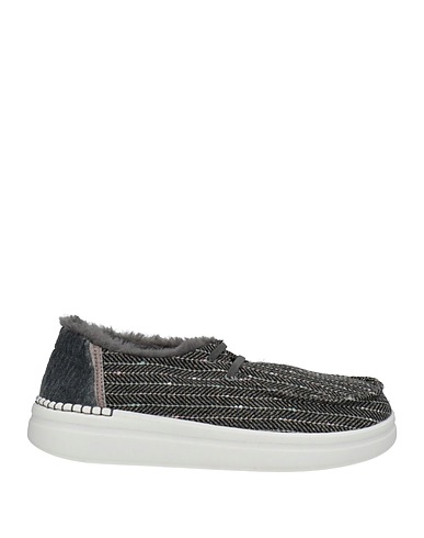 HEY DUDE Zapato de cordones Plomo Fibras textiles