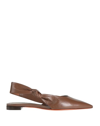 SANTONI Footwear Brown Soft Leather