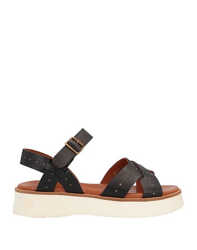 MARITAN G Sandals Black Leather