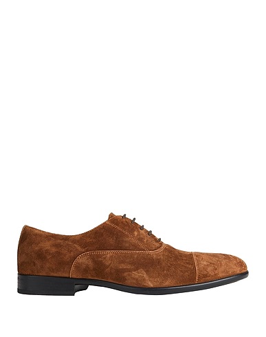 DOUCAL'S Laced shoes Brown Leather