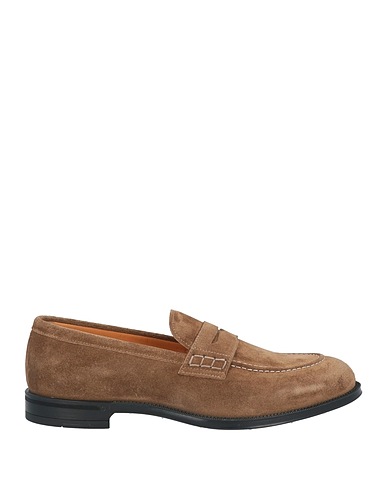DOUCAL'S Loafers Khaki Leather