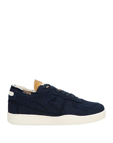 DIADORA HERITAGE Sneakers Midnight blue Soft Leather, Textile fibres