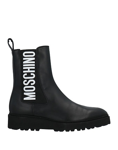 MOSCHINO Ankle boot Black Calfskin