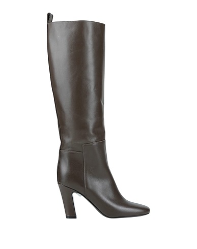 ERIKA CAVALLINI Boots Dark brown Soft Leather
