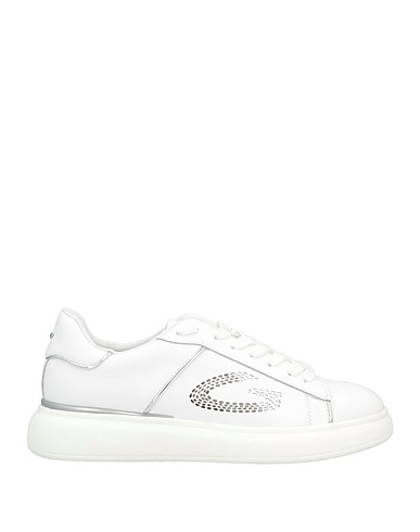 ALBERTO GUARDIANI Sneakers White Soft Leather