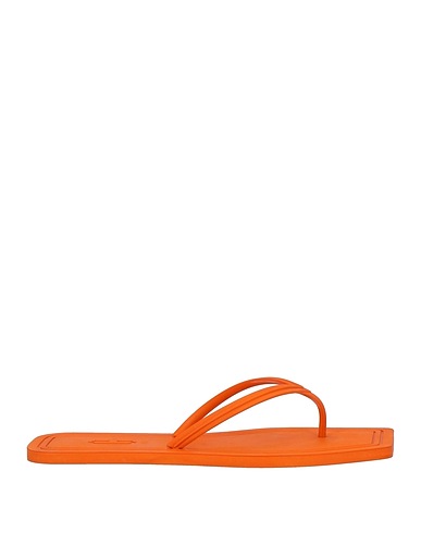 CARLOTHA RAY Flip flops Orange Rubber