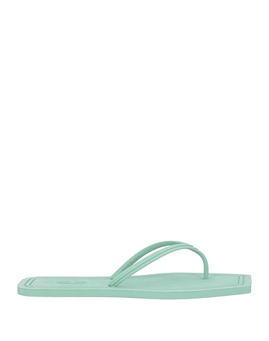 CARLOTHA RAY Flip flops Light green Rubber