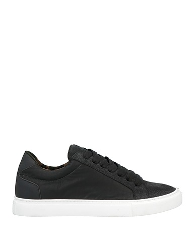 TSD12 Sneakers Negro Piel, Fibras textiles