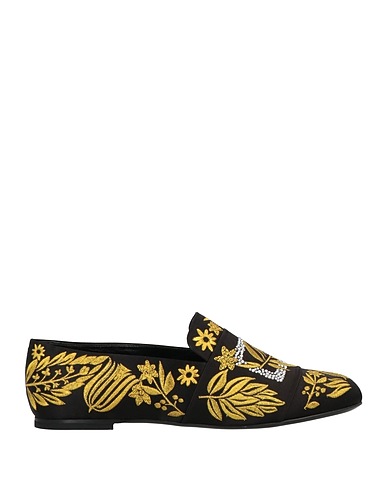ROGER VIVIER Loafers Black Textile fibers
