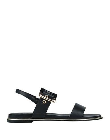 GAUDÌ Sandals Black Textile fibers