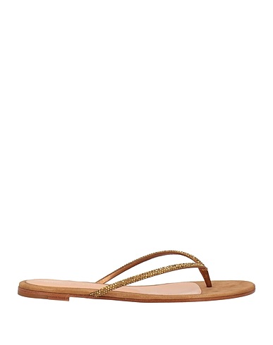 GIANVITO ROSSI Infradito Oro Pelle