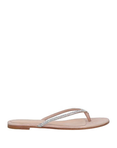 GIANVITO ROSSI Infradito Oro rosa Pelle