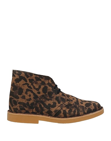 CLARKS Stivaletti Cammello Pelle