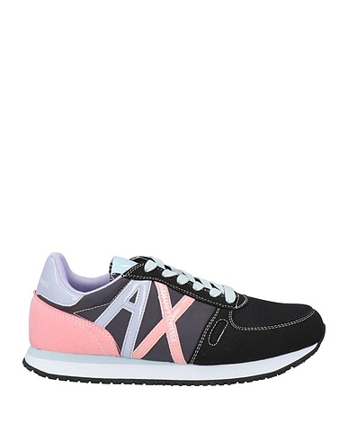 ARMANI EXCHANGE Sneakers Black 50% Polyurethane, 50% Polyamide