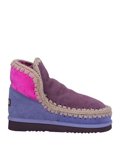 MOU Ankle boot Purple Sheepskin, Wool