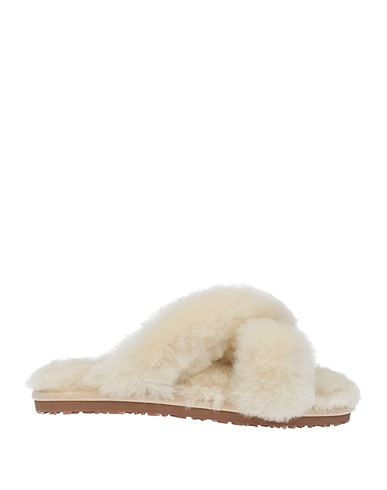 MOU Sandals White Sheepskin, Wool