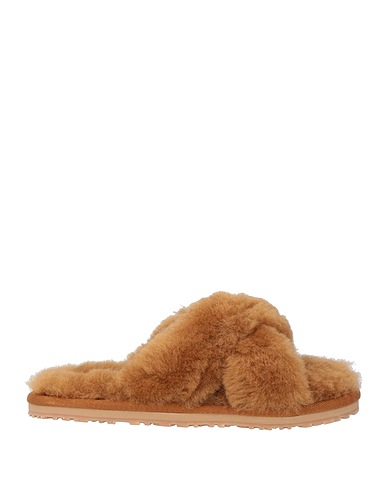 MOU Sandals Camel Sheepskin, Wool