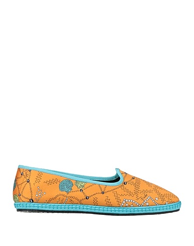 PUCCI Mocassino Arancione Fibre tessili