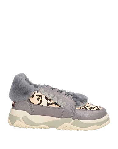 MOU Sneakers Grau Leder