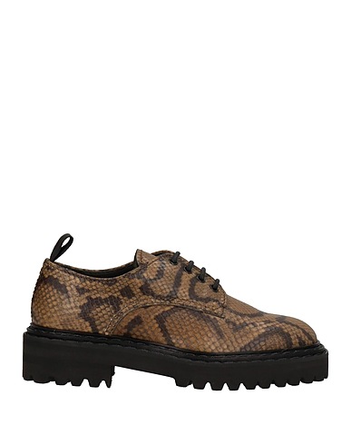 OFFICINE CREATIVE ITALIA Laced shoes Military green Soft Leather