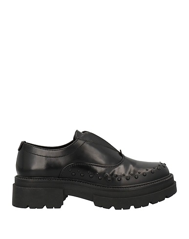 CAFèNOIR Loafers Black Soft Leather