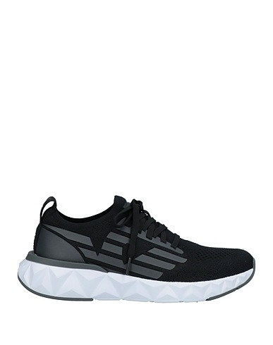 EA7 Sneakers Black Textile fibers