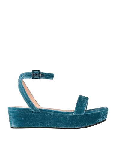 PUCCI Sandals Sky blue Textile fibers