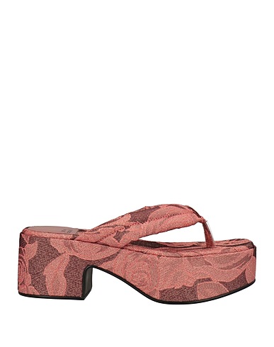 JEFFREY CAMPBELL Flip flops Antique rose Textile fibers