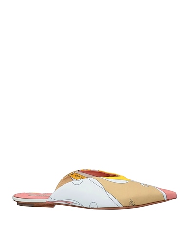 PUCCI Mules and clogs Marigold Textile fibers