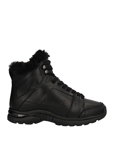 CALVIN KLEIN Ankle boot Black Leather
