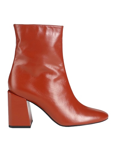 FURLA Stivaletti FURLA BLOCK ANKLE BOOT T.80
 Marrone 100% Pelle