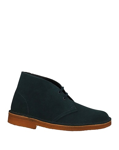 CLARKS ORIGINALS Ankle boot Midnight blue Leather