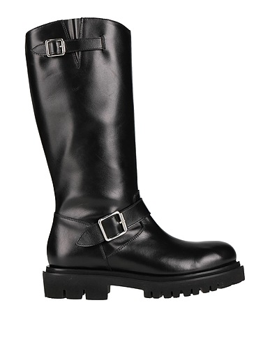 ANNA F. Boots Black Soft Leather
