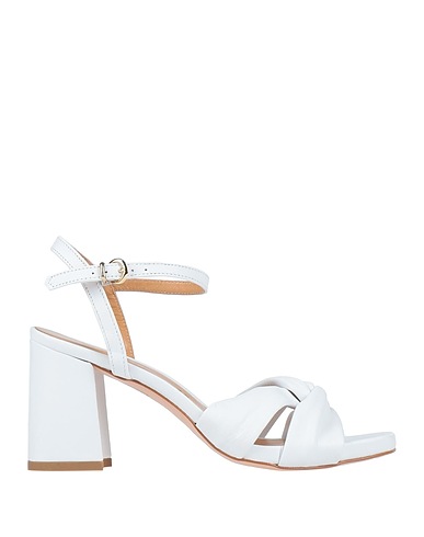 PAOLO MATTEI Sandales Blanc Cuir