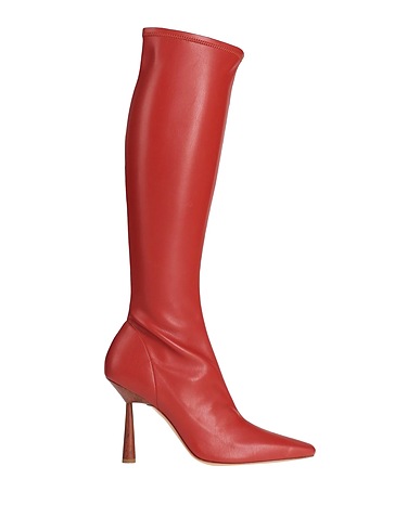 GIA / RHW Boots Brick red Textile fibers