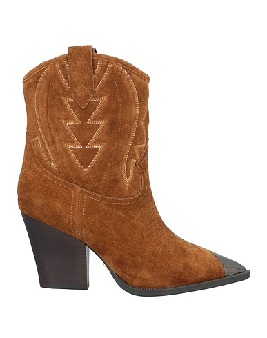 LOLA CRUZ Stiefelette Braun Leder