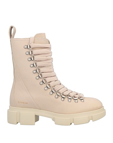 COPENHAGEN STUDIOS Ankle boot Beige Calfskin