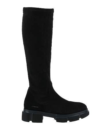 COPENHAGEN STUDIOS Boots Black Textile fibers, Soft Leather