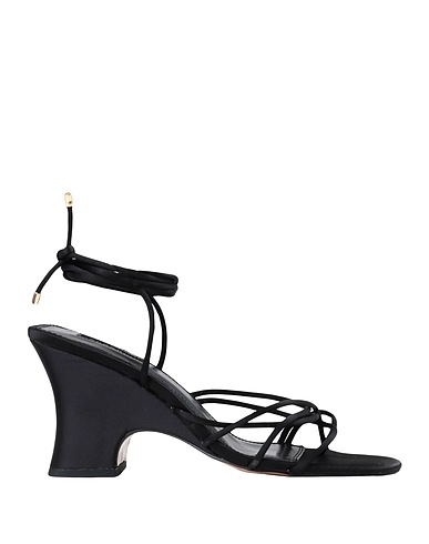 TOPSHOP Flip flops Black 100% Textile fibers