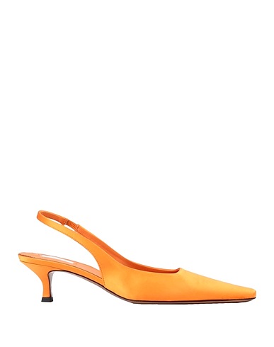 ARKET Pump Orange 100% Textile fibers