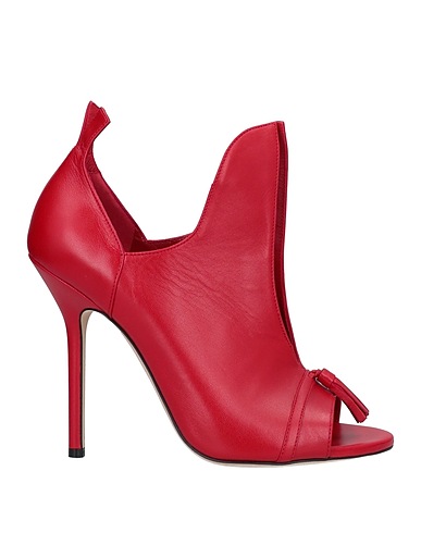BECKI COAKLEY Ankle boot Red Leather