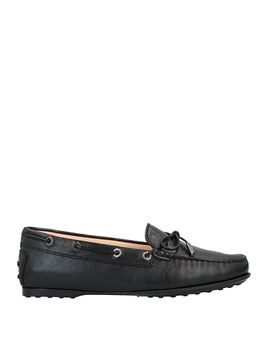 TOD'S Loafers Black Soft Leather