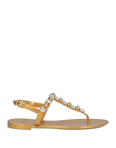 STUART WEITZMAN Dianetten Gold Andere Fasern