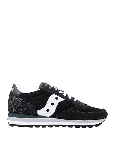 SAUCONY Sneakers JAZZ TRIPLE  Black Soft Leather, Textile fibres