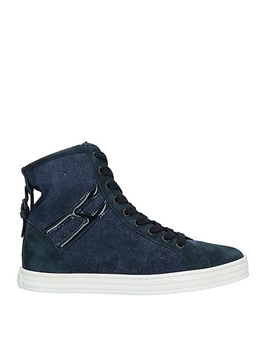 HOGAN REBEL Sneakers Midnight blue Leather
